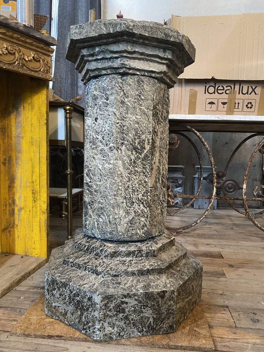 Colonna in marmo del 1700-photo-4