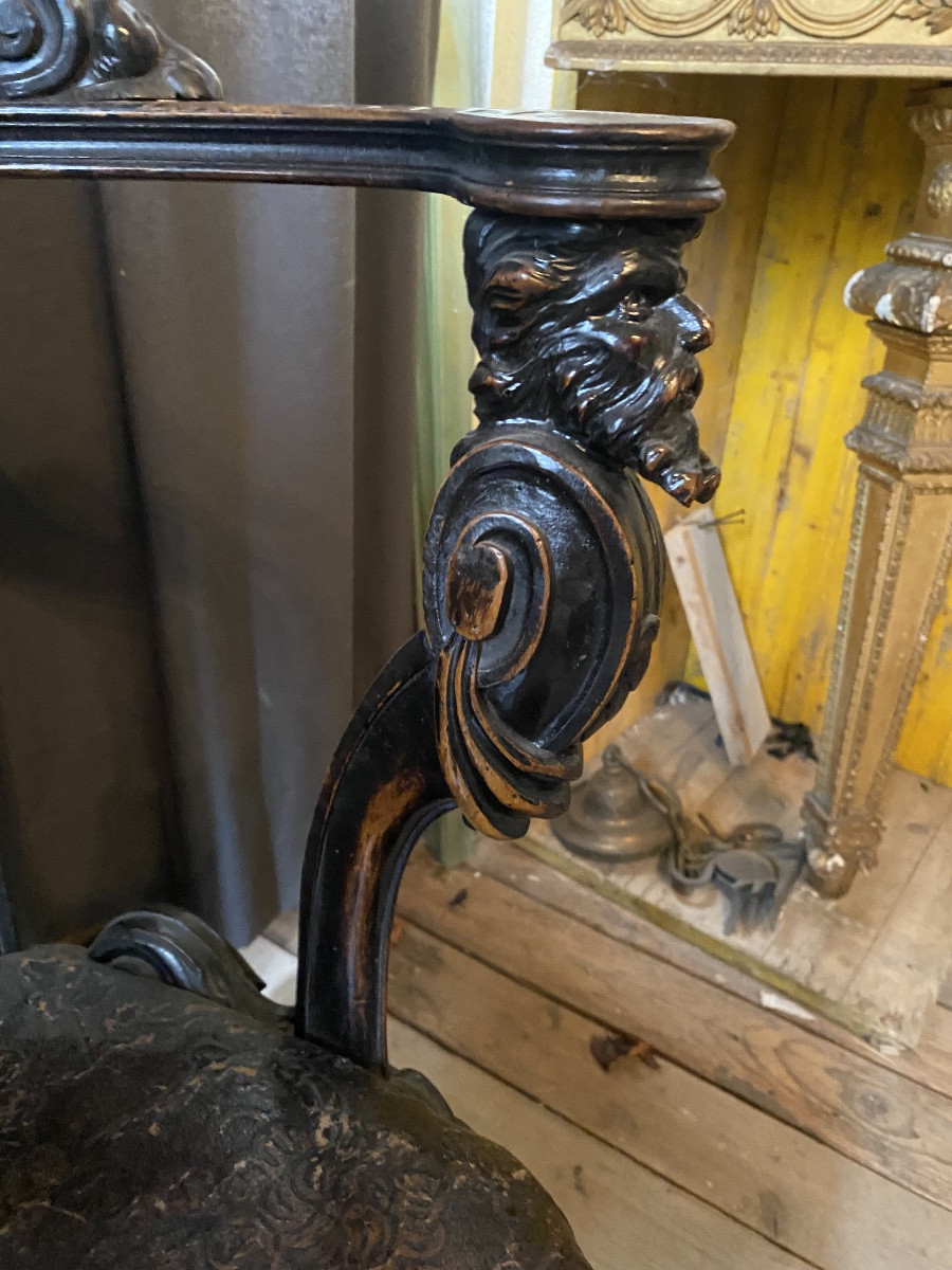 sedia veneziana della fine del 1800 -photo-1