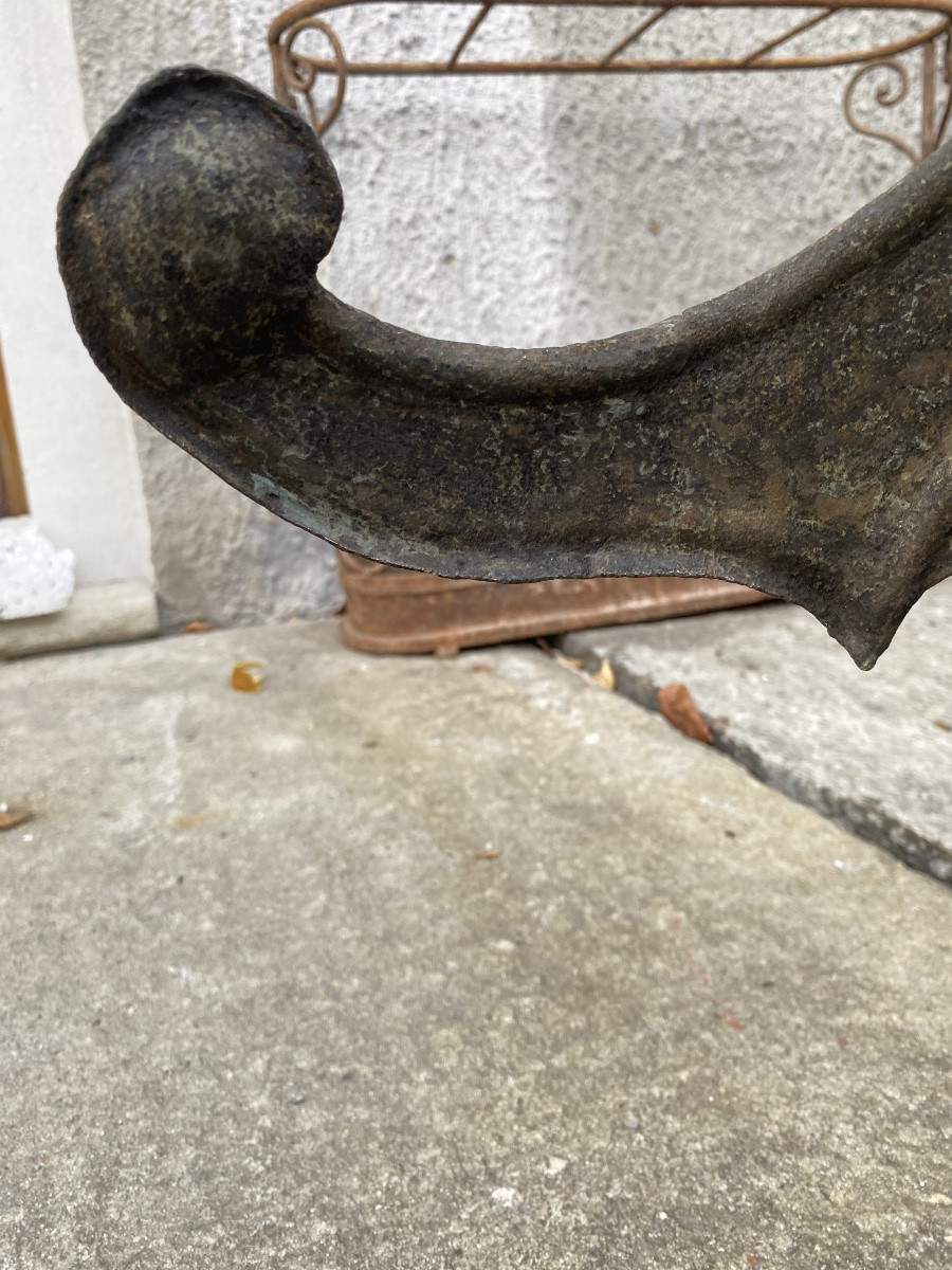 Insegna italiana in ferro battuto dei primi del 1900-photo-2