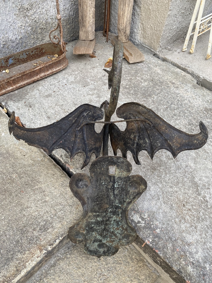 Insegna italiana in ferro battuto dei primi del 1900-photo-4