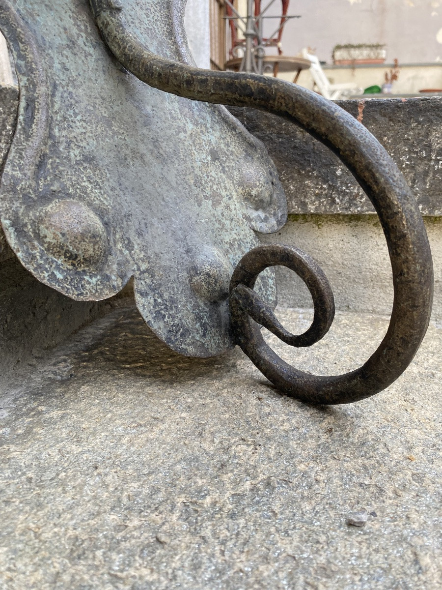 Insegna italiana in ferro battuto dei primi del 1900-photo-5