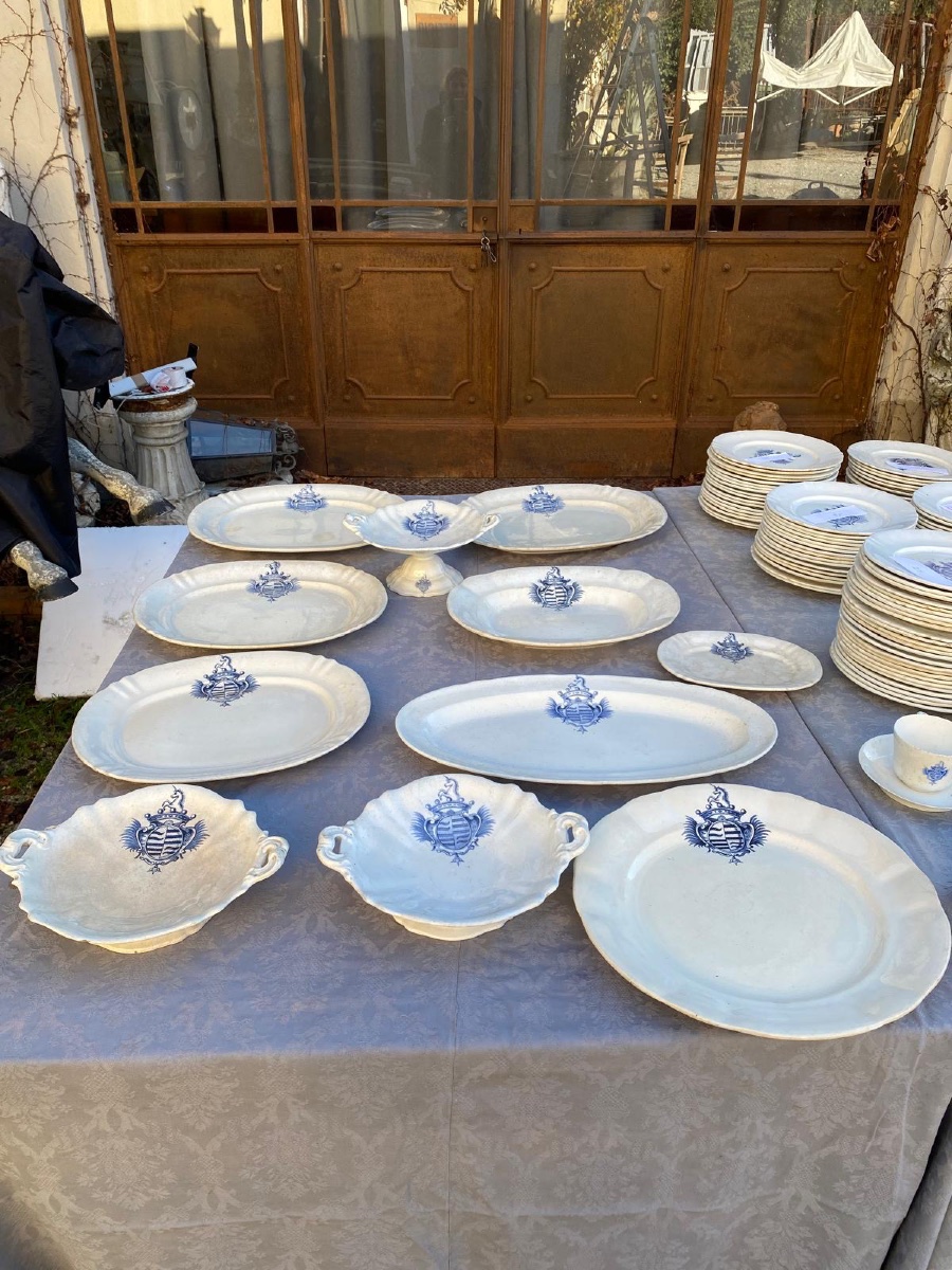 Set da bagno e da cucina di Richard Milano del 1800.-photo-5