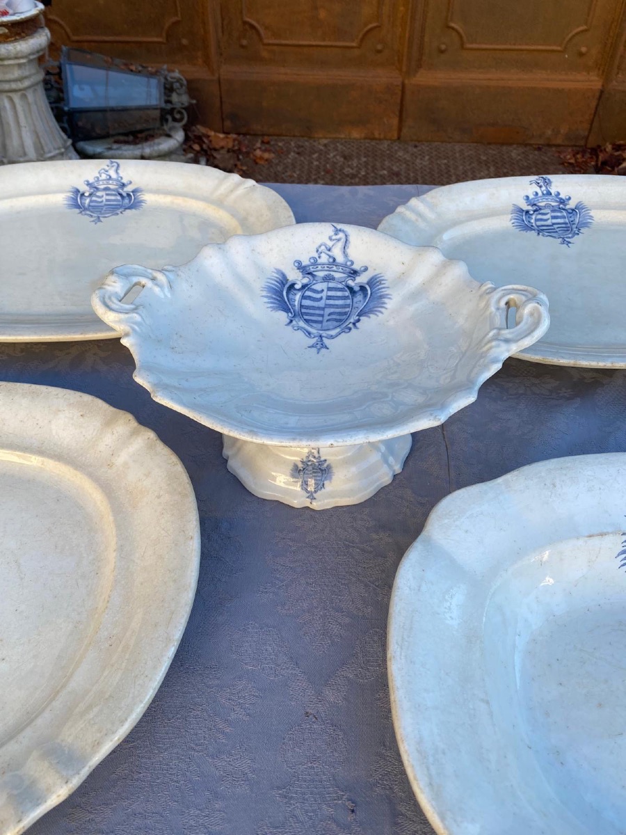 Set da bagno e da cucina di Richard Milano del 1800.-photo-6