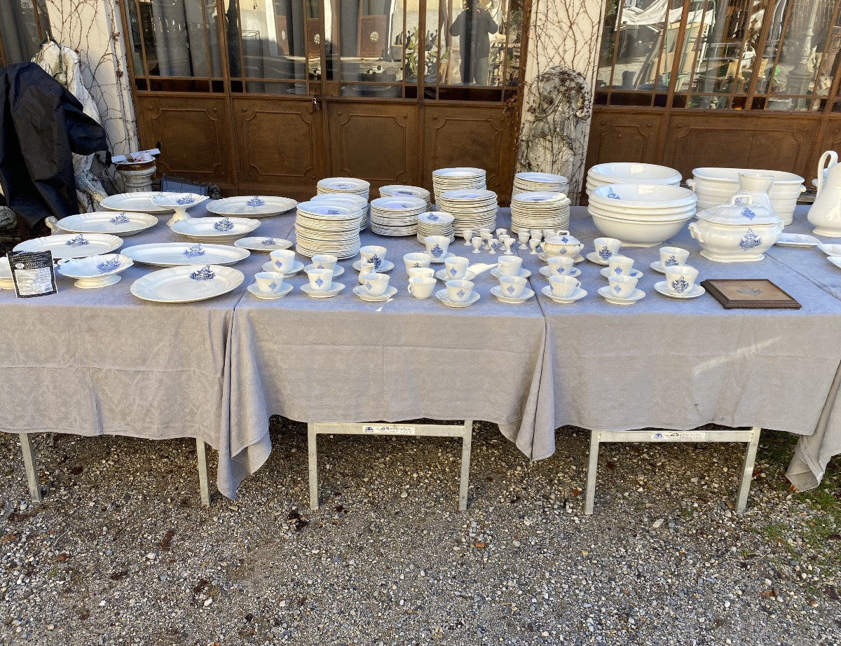 Set da bagno e da cucina di Richard Milano del 1800.