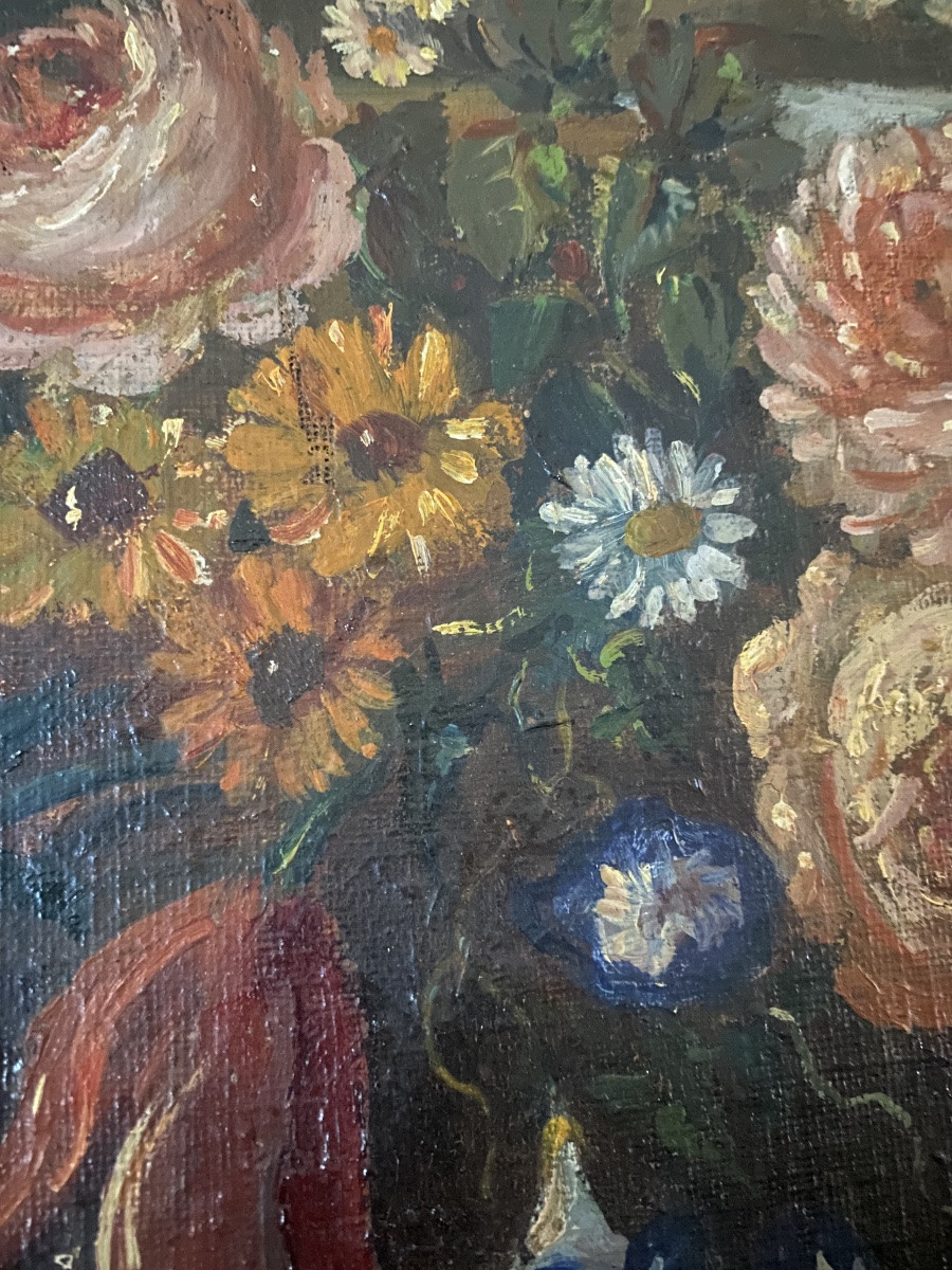 Grande quadro italiano antico -photo-1