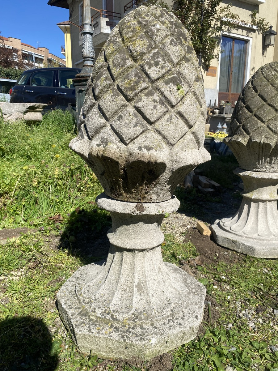 Coppia di pigne capipiglia dei primi del 1900-photo-3