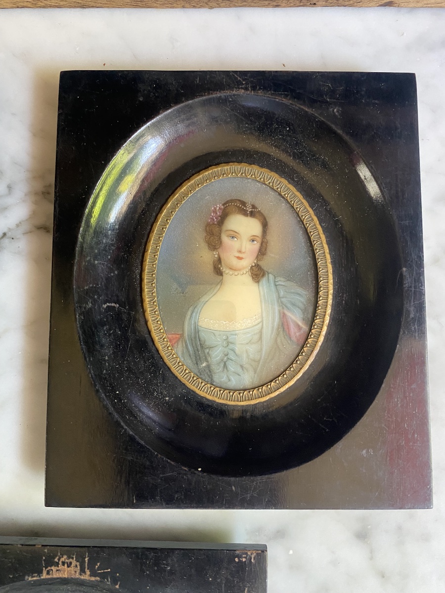 Trittico di miniature del 1800-photo-4