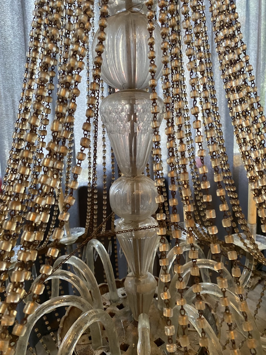 Antico lampadario italiano -photo-1