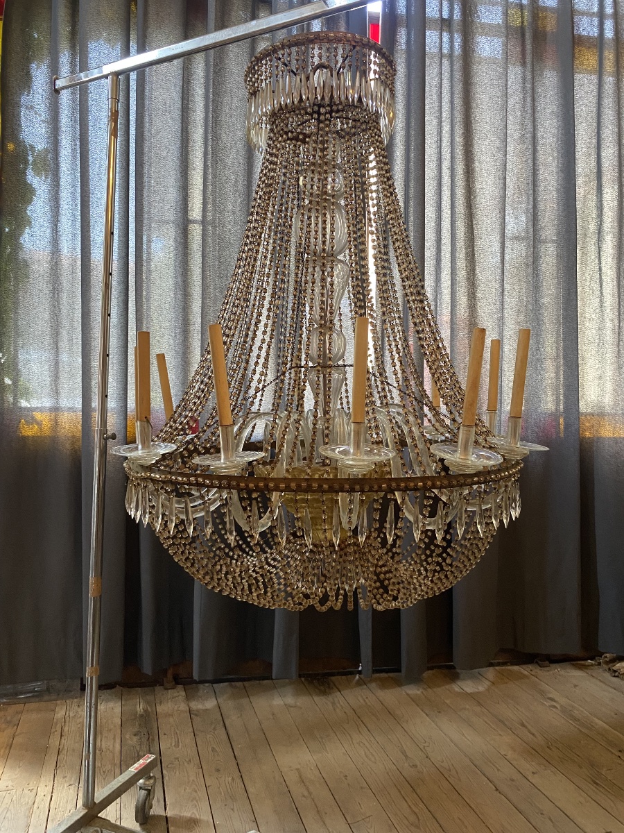 Antico lampadario italiano 