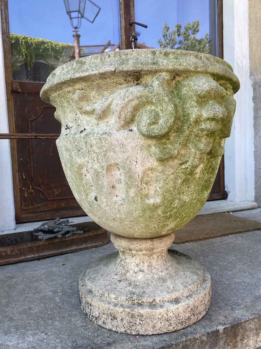 4 vasi italiani in patina -photo-4