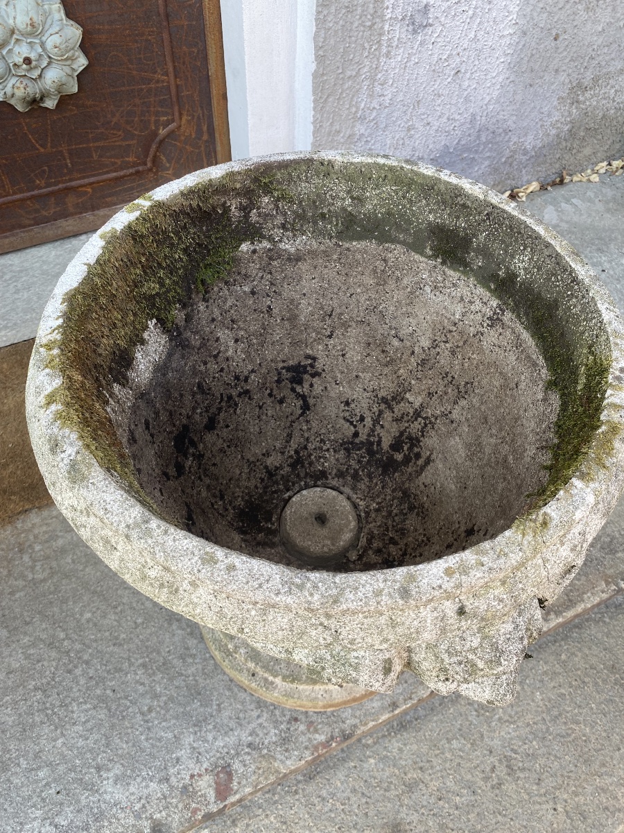 4 vasi italiani in patina -photo-1