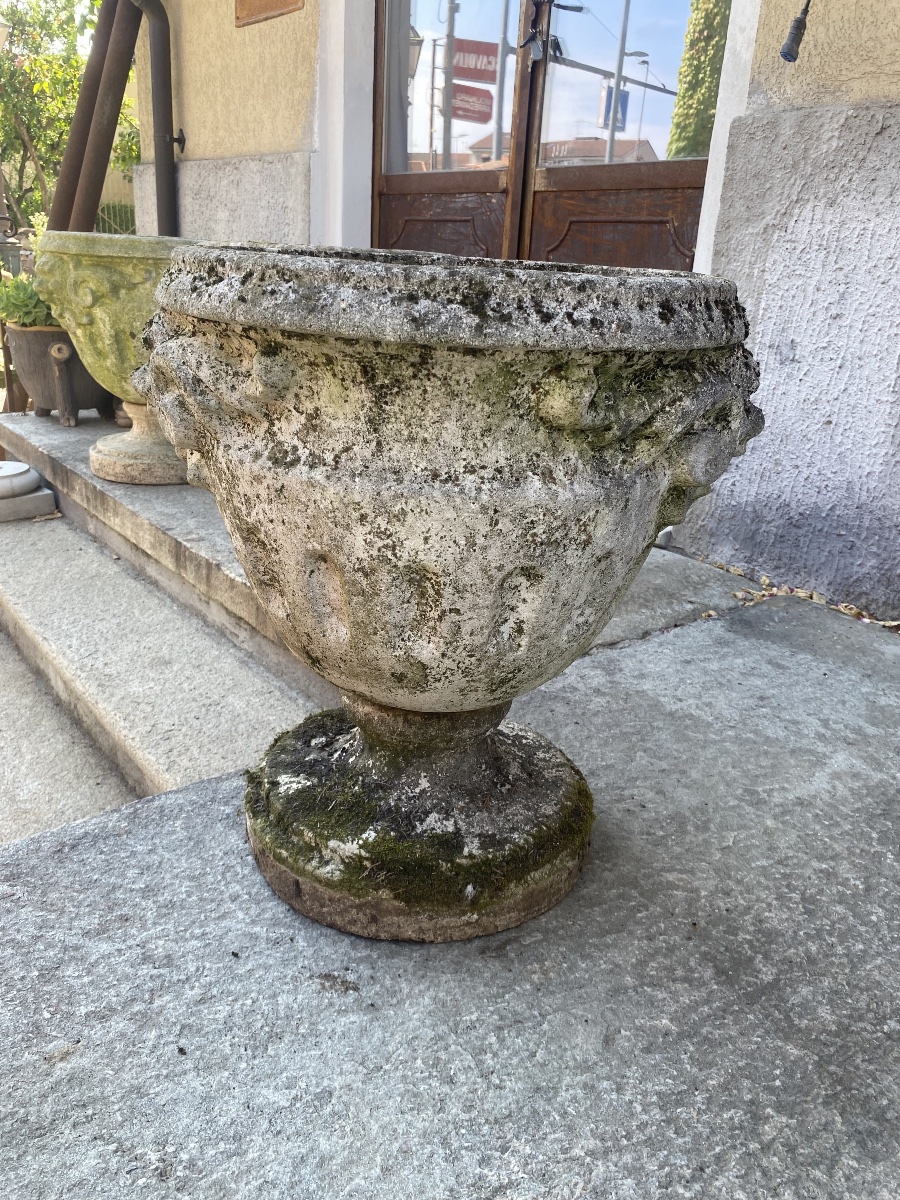 4 vasi italiani in patina -photo-2