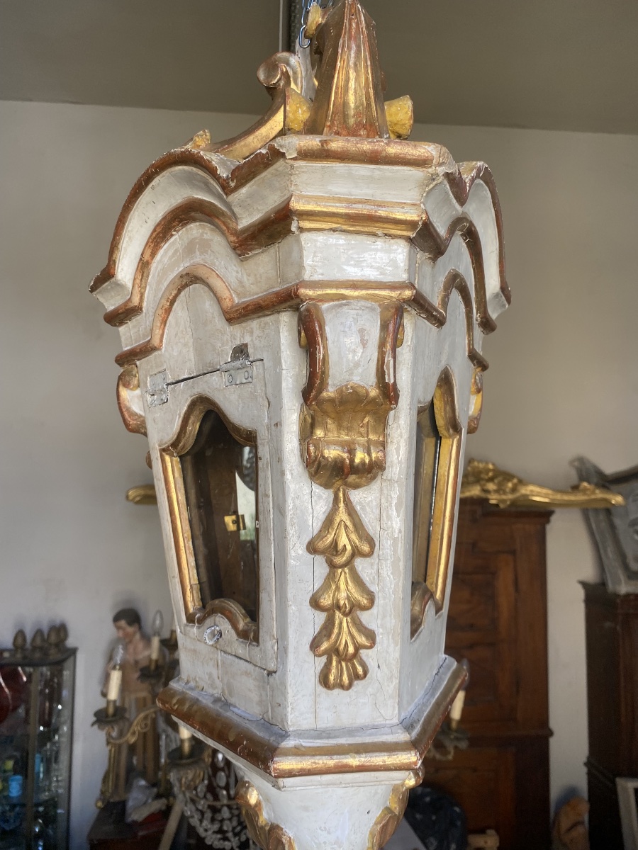 Lanterna in legno del 1700-photo-2