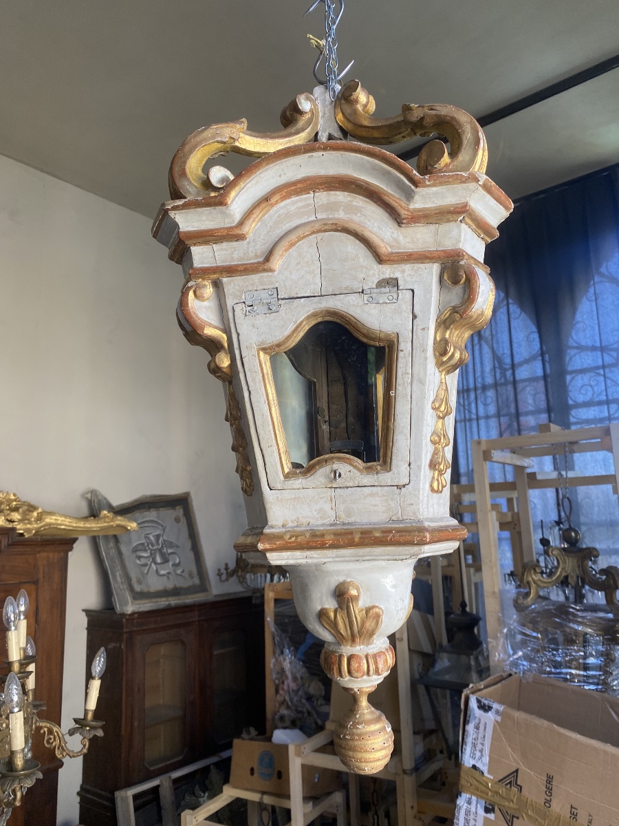 Lanterna in legno del 1700-photo-4