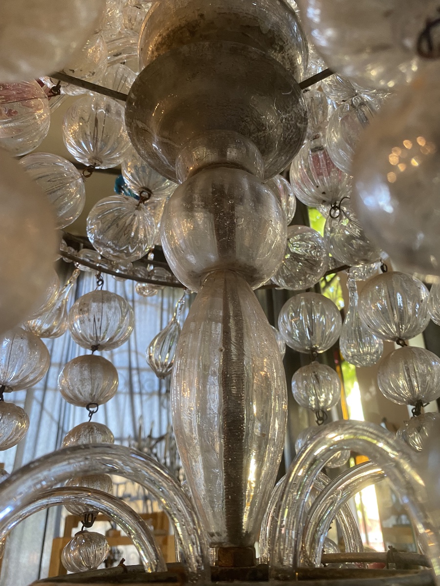 Lampadario veneziano dell inizio del 1900-photo-3