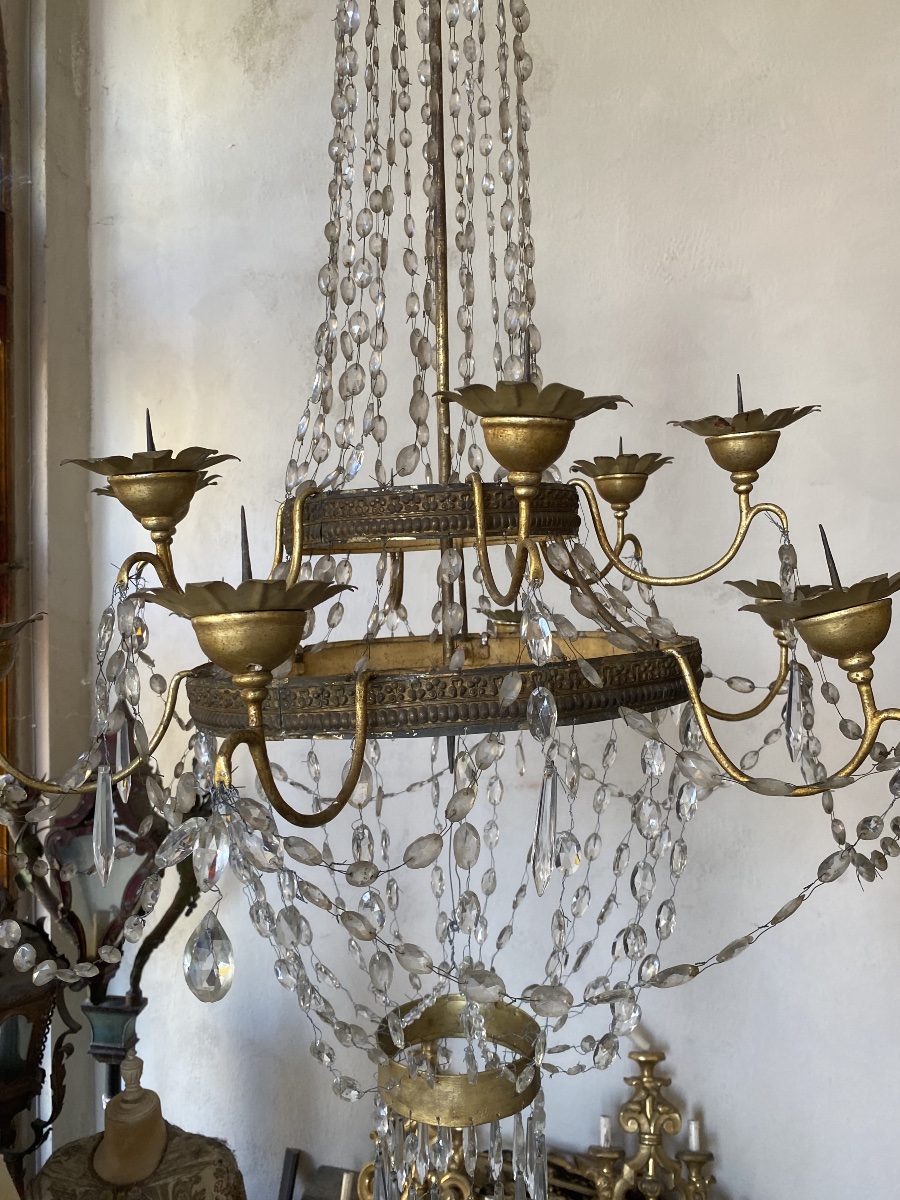 Coppia di lampadari impero -photo-4