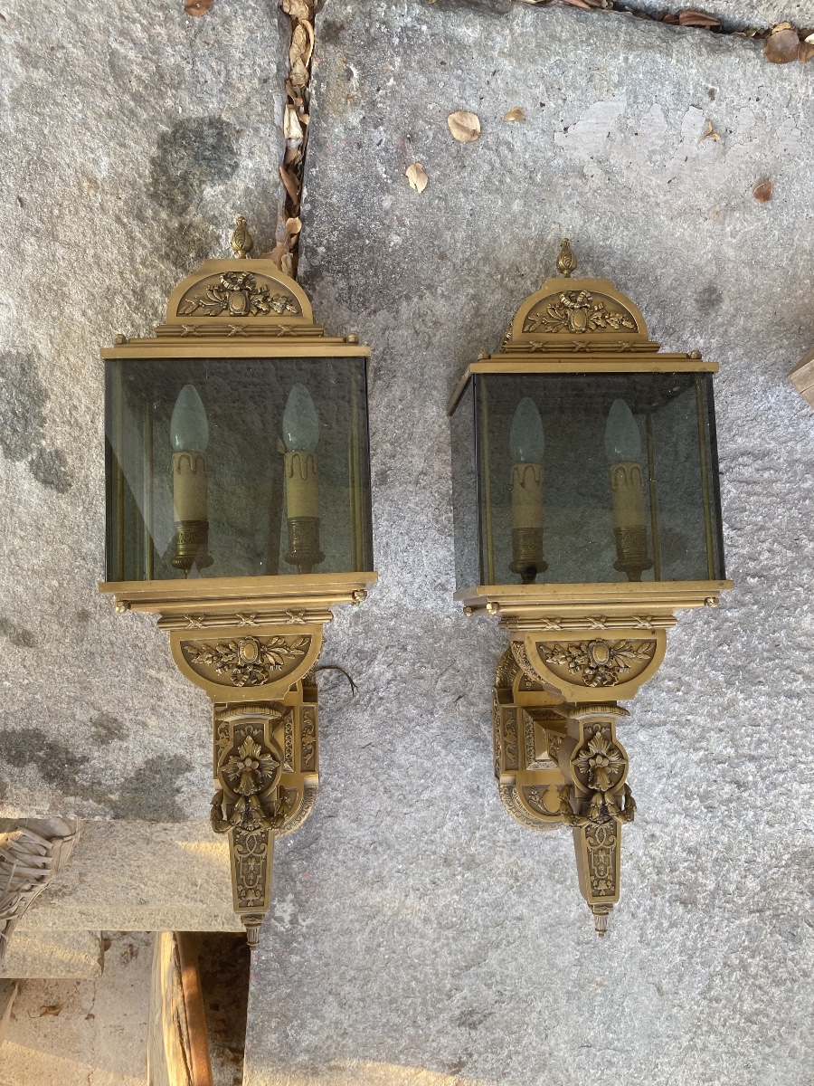 Coppia di appliques da parete -photo-4