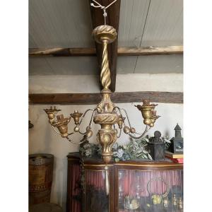 Antico lampadario genovese XVIII