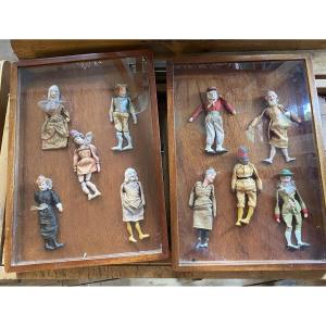 Collezione di burattini italiani della fine del XIX secolo