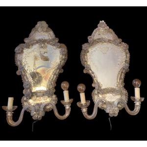 Coppia di appliques veneziane 