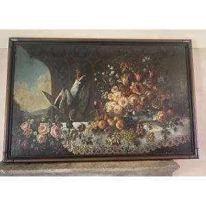 Grande quadro italiano antico 