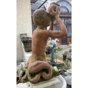 Statua in terracotta della fine del XIX Secolo 