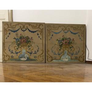 Tre quadri Sovrapporta piemontesi (Italia) 