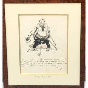 The Bon Vivant, Théodore Van Elsen, Drawing 1930s