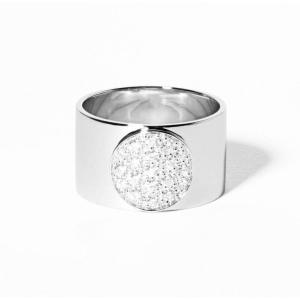 Dinh Van Anthéa Diamonds 18 Carats White Gold Ring