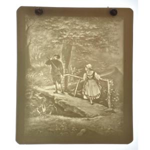 Lithophane Bucolic Scene