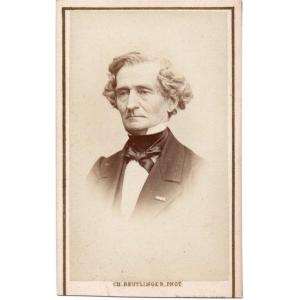 Portrait Of Hector Berlioz By Reutlinger, Carte De Visite, 1864