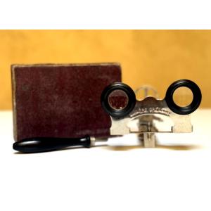 Lumiere Gretzine Foldable Collector's Stereoscope In Its Box Circa 1910