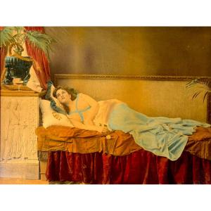 Temptation By Randall, Colorized Photograph C.1894