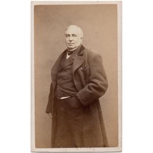 Surgeon Emile Nelaton Cdv By Pierre Carjat Circa 1865 Albumen Print Photograph 