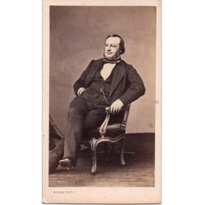 Dr. Auguste Ambroise Tardieu Cdv By Pierre Petit, Vintage Albumen Print, Photograph