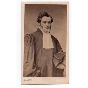 Lawyer Jules Favre Cdv By Pierre Petit, Vintage Albumen Print