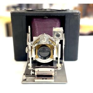 Travel Camera Lens Roussel Circa 1910 Vintage Camera