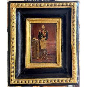 Full-length Portrait, Comte De Flandre Circa 1860 Photo Albumen Print