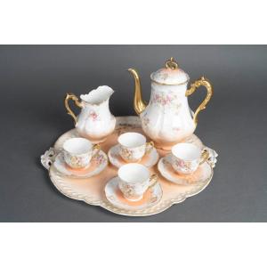 Limoges Porcelain Coffee Service – Late 19th Century, Belle époque