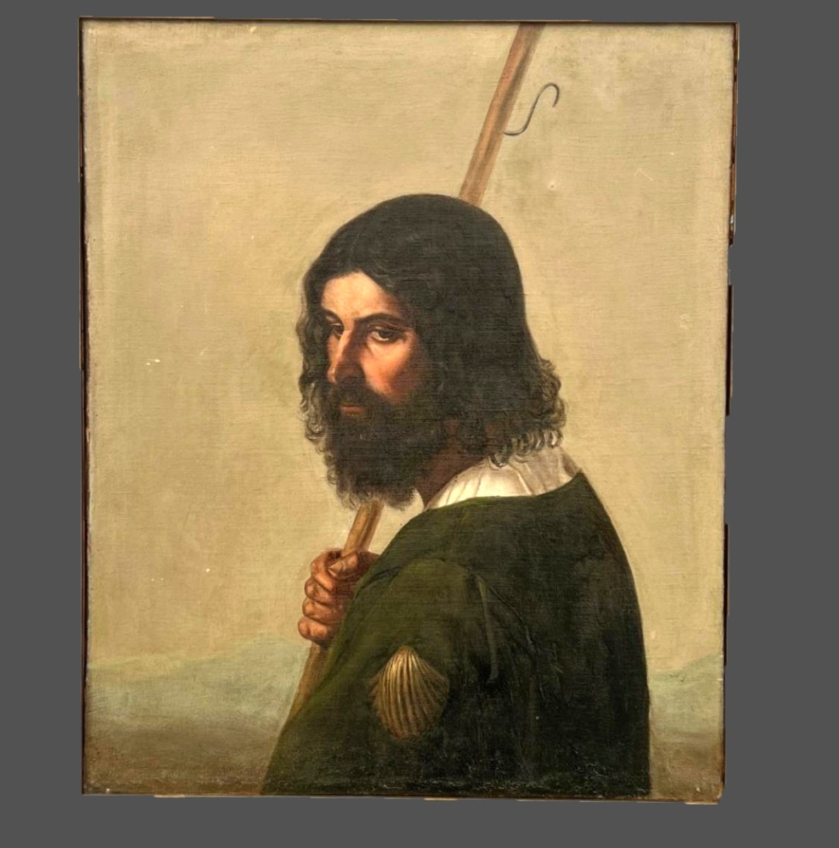 Antico dipinto del XVII secolo scuola Spagnola