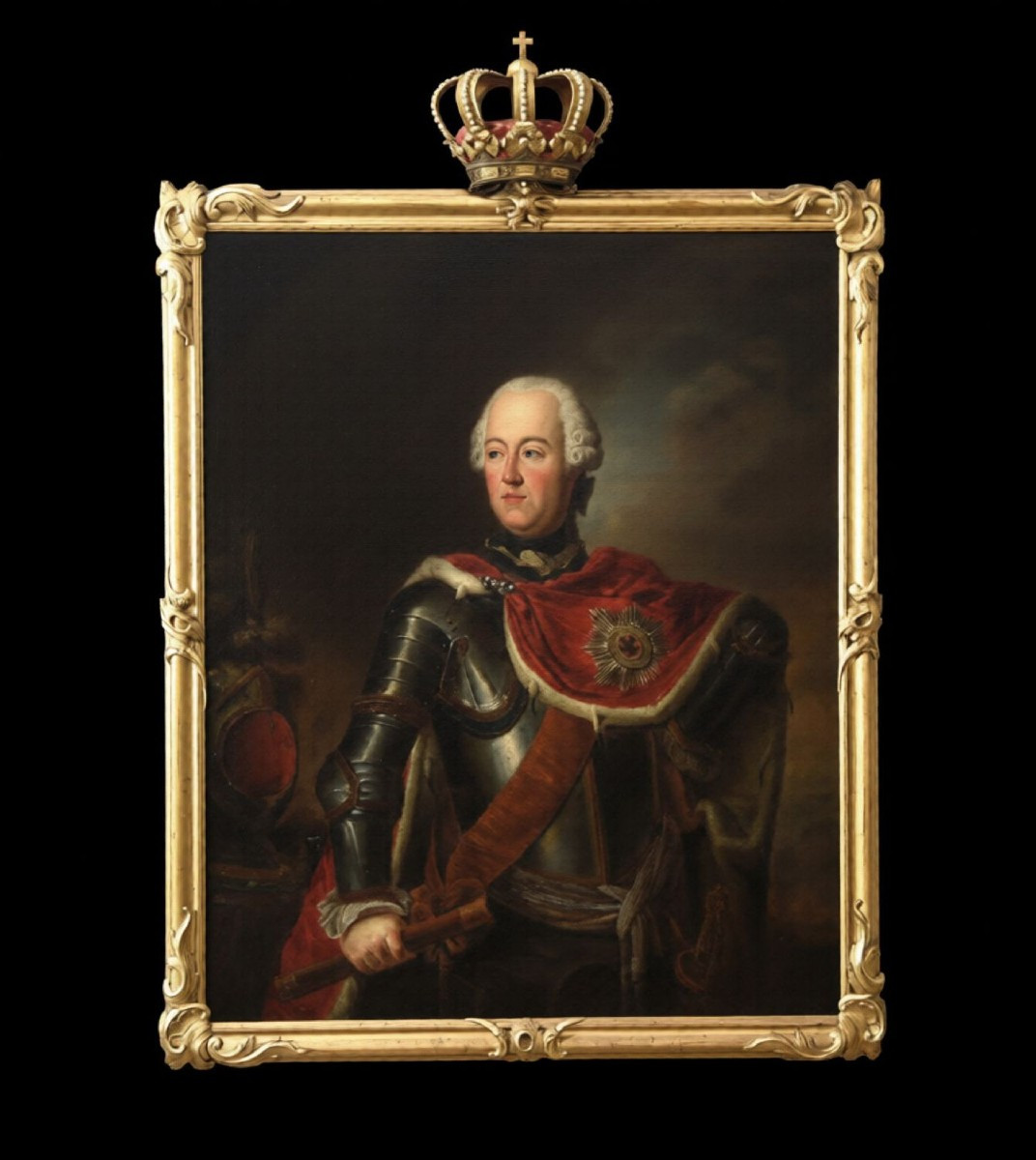 Dipinto antico di scuola francese, XVIII secolo