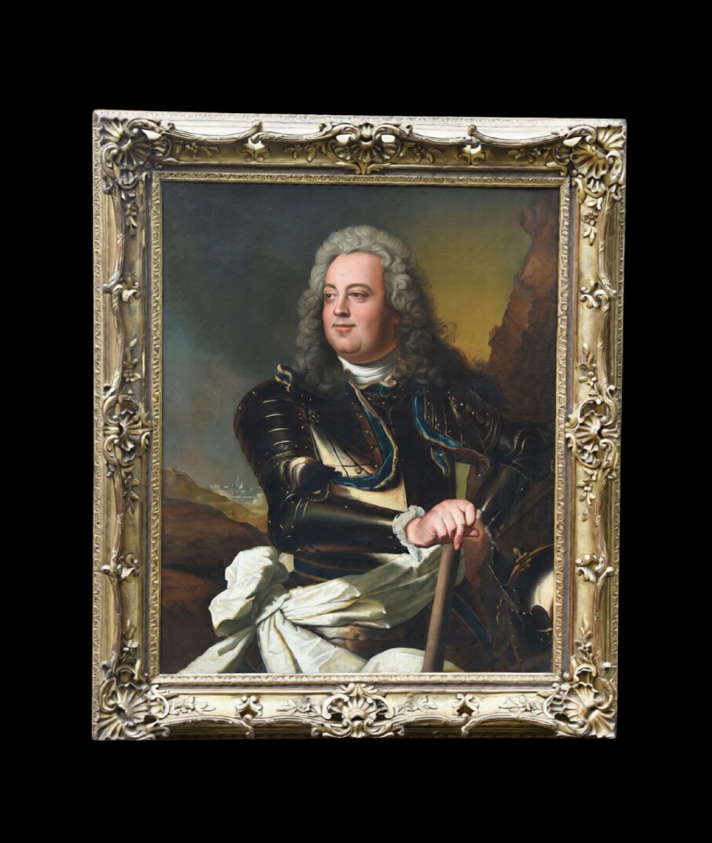 Ritratto di alto ufficiale europeo (fine XVII – inizi XVIII sec.)