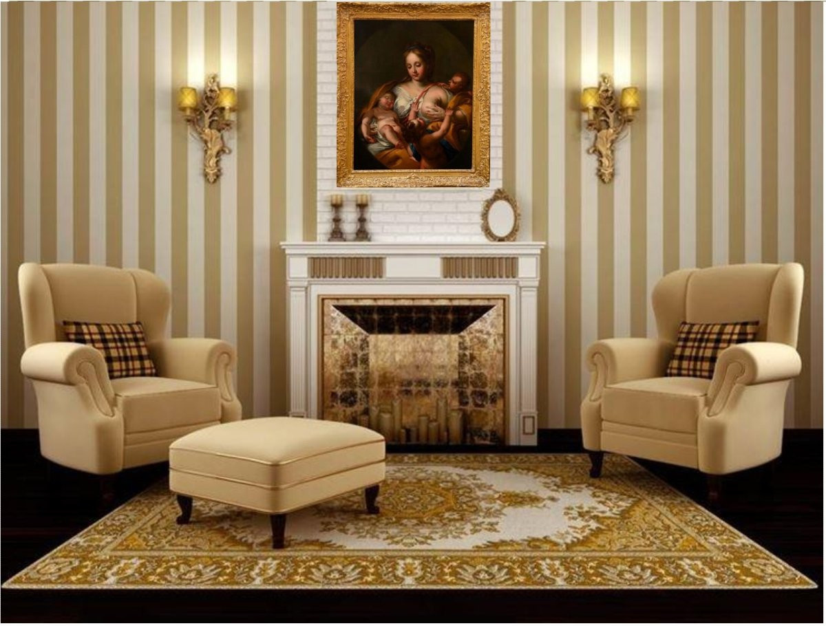 ANTICO DIPINTO DEL XVII SECOLO SCUOLA ITALIANA-photo-2