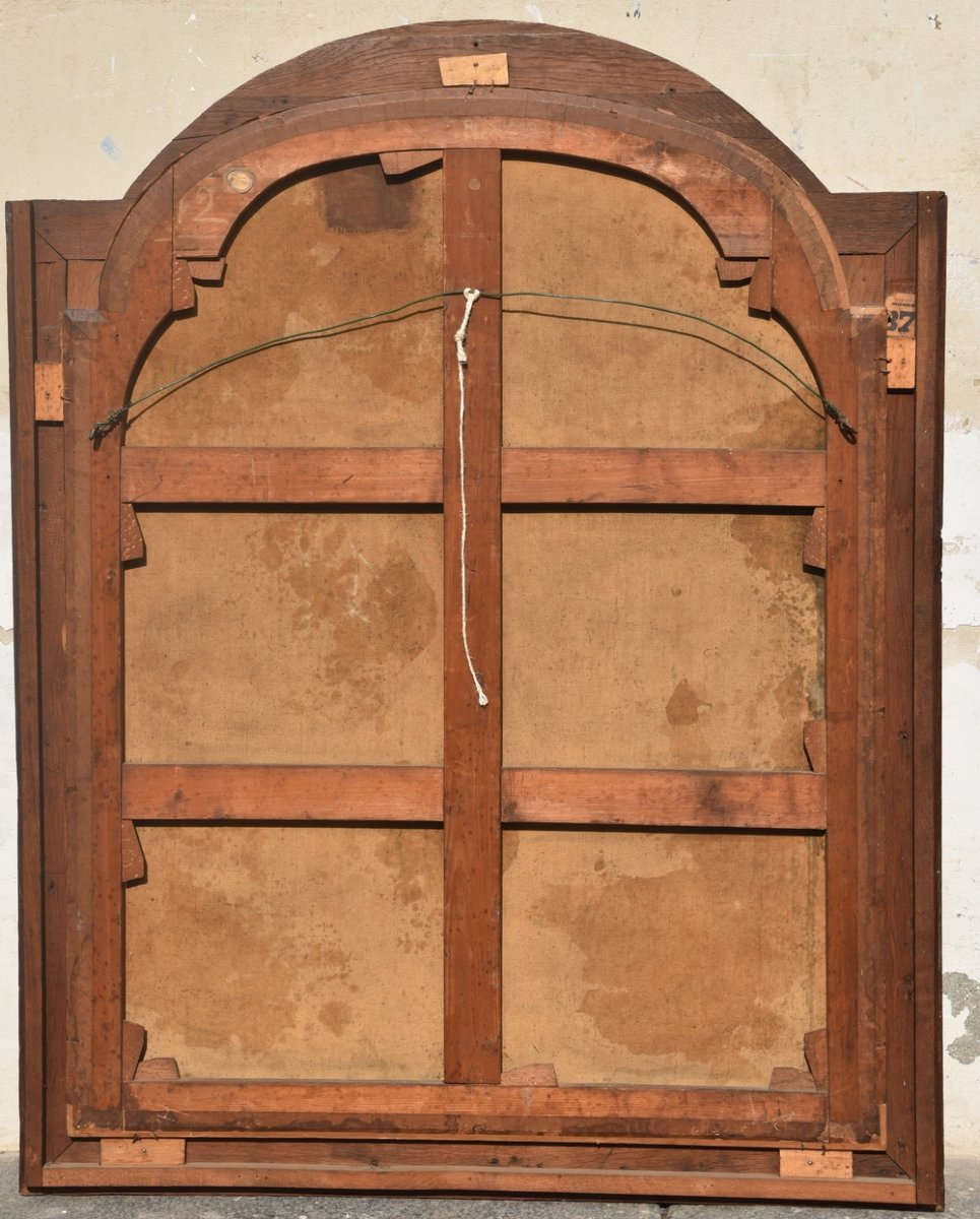 ANTICO RITRATTO DELLA SCUOLA FRANCESE DEL XVIII SECOLO-photo-5