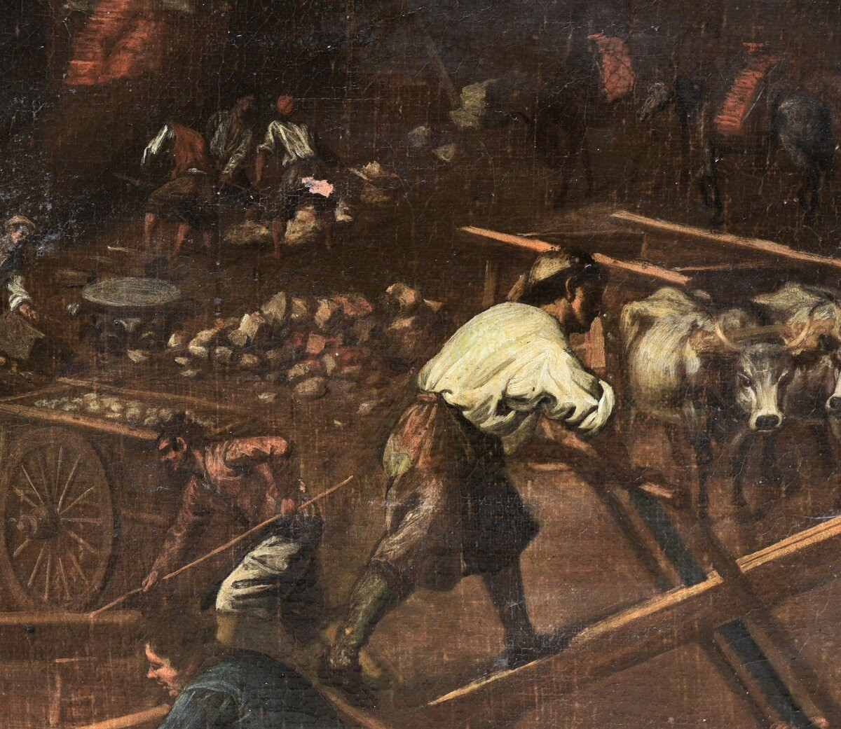 ANTICHI DIPINTI DELLA SCUOLA OLANDESE DEL XVII SECOLO-photo-4