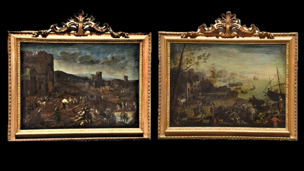 ANTICHI DIPINTI DELLA SCUOLA OLANDESE DEL XVII SECOLO