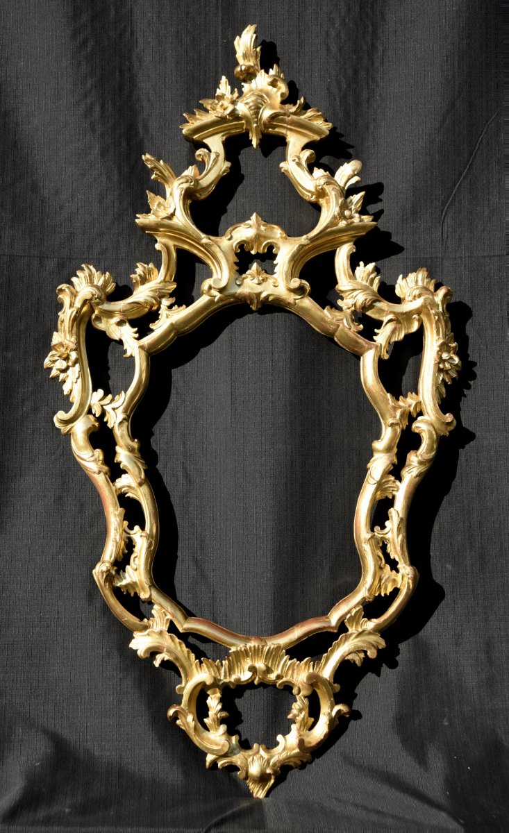 Miroir Antique De Style Baroque