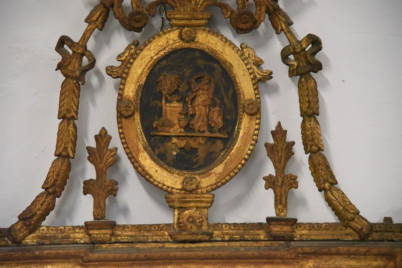 Miroir toscan antique des années 1700-photo-2