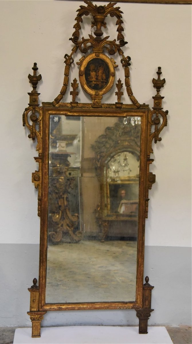 Miroir toscan antique des années 1700