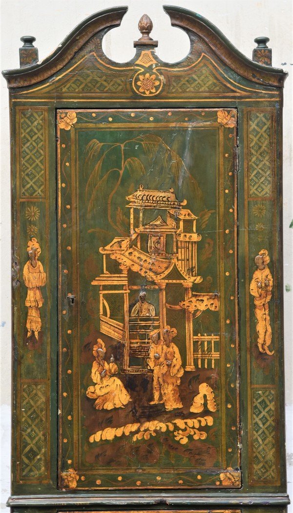 Ancien Armoire d'angle Du XVIIIe SiÈcle-photo-2